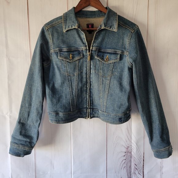 Women’s Jean Jacket. S, Gear for Sports. Day of the Dead vintage, unique. EUC - Picture 2 of 8